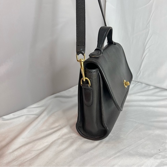 Coach Black Leather Crossbody Bag - Picture 5 of 11